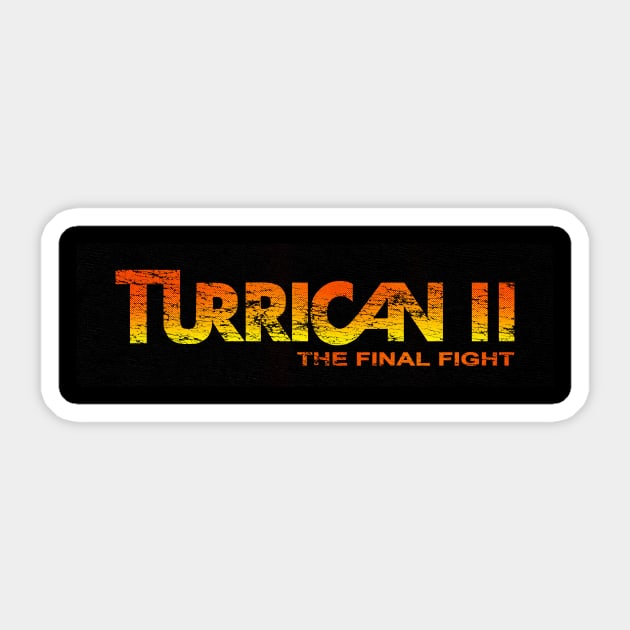 turrican-turrican Sticker by hawardan